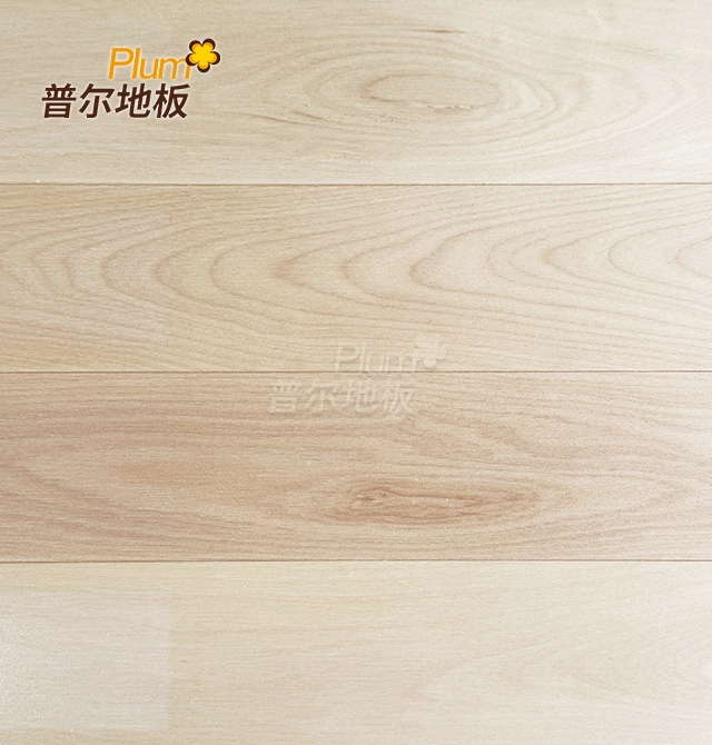 Solid Wood Birch Sports Flooring